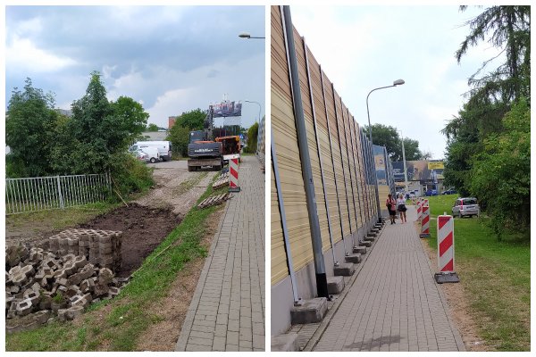 Budujemy nowy odcinek drogi rowerowej