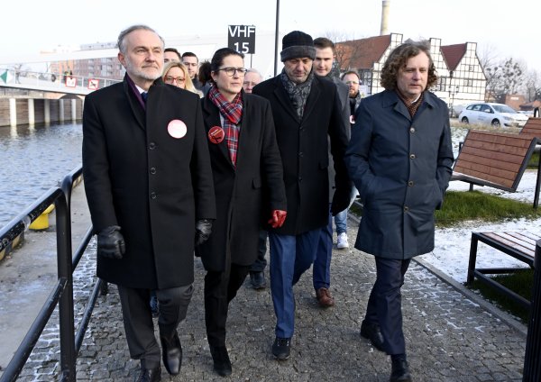 Prezydent Wojciech Szczurek popiera Aleksandrę Dulkiewicz