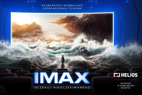 Pierwszy IMAX na Pomorzu. Nowe sale w Gdyni już działają