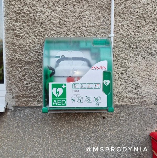AED ratuje życie. Kolejny defibrylator w Gdyni