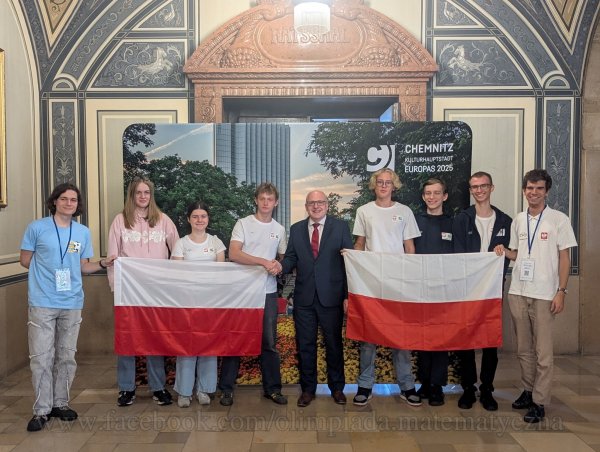 Uczeń gdyńskiej „Trójki” złotym medalistą olimpiady w Niemczech