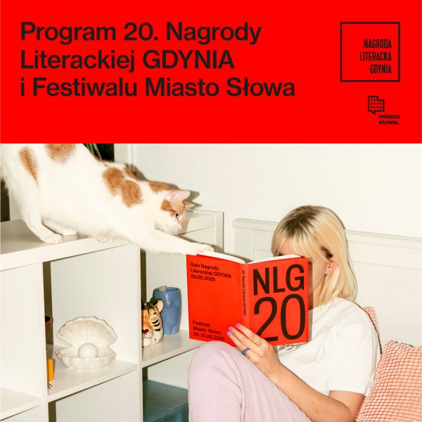 Znamy program 20. edycji Nagrody Literackiej GDYNIA i Festiwalu Miasto Słowa
