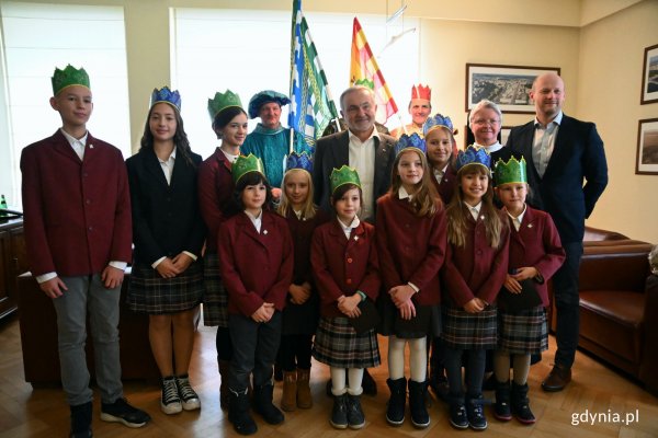 Królewskie odwiedziny w gdyńskim magistracie 