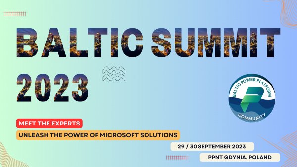 Baltic Power Platform Community już w piątek w PPNT