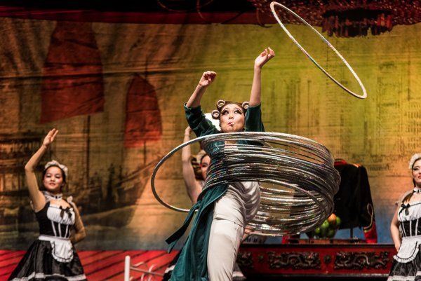 Akrobaci zachwycili gdynian