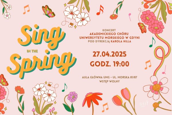 Poczuj muzyczny powiew wiosny z Akademickim Chórem Uniwersytetu Morskiego