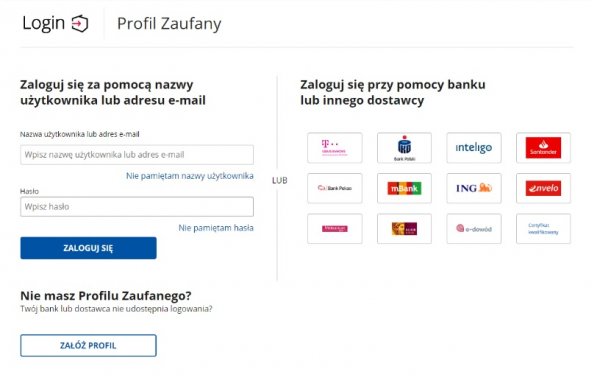 Ważne. Przedłuż ważność profilu zaufanego