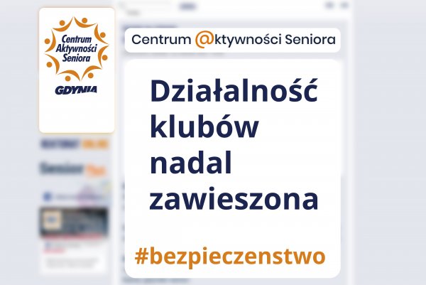 Seniorzy w klubach jeszcze się nie spotkają