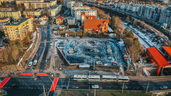 Bezpłatny parking dla mieszkańców przy węźle Karwiny