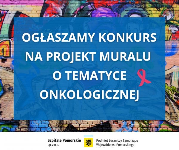 Mural z przesłaniem na ścianie szpitala #wGdyni