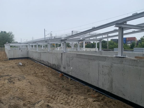 Nowe dojście do przystanku SKM Gdynia Grabówek coraz bliżej ukończenia