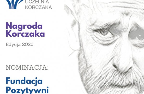Fundacja „Pozytywni” z Gdyni nominowana do Nagrody Korczaka