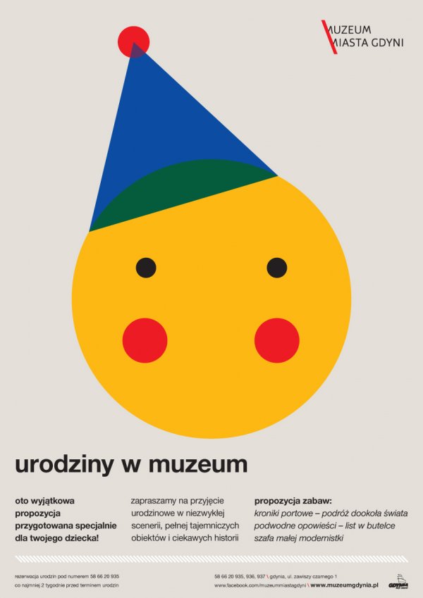 Przyjęcie urodzinowe w Muzeum Miasta Gdyni