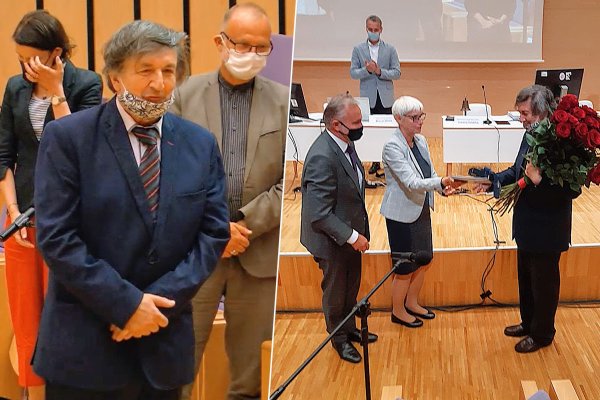 Prof. Krzysztof Szałucki kończy pracę jako skarbnik 