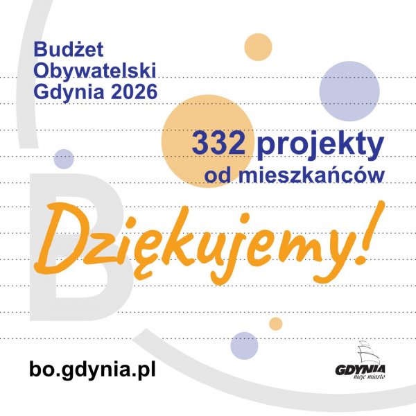 332 projekty złożone w Budżecie Obywatelskim 2026!