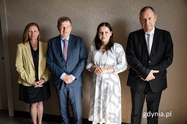 Wizyta ambasadora Królestwa Danii. Rozwój współpracy w zieloną energię