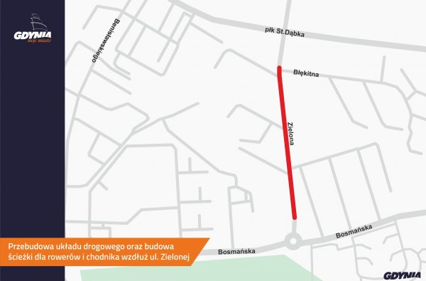 Przebudowa ul. Zielonej w Gdyni poznaliśmy potencjalnych wykonawców