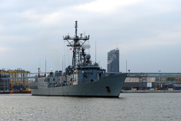 ORP Pułaski wrócił do domu