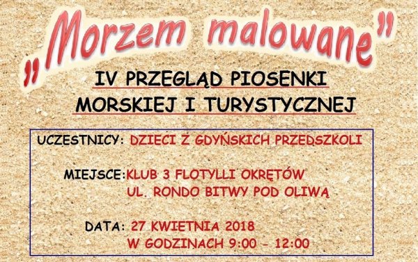 Przegląd piosenki morskiej i turystycznej „Morzem malowane”