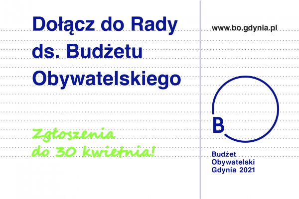 Dołącz do Rady ds. Budżetu Obywatelskiego!