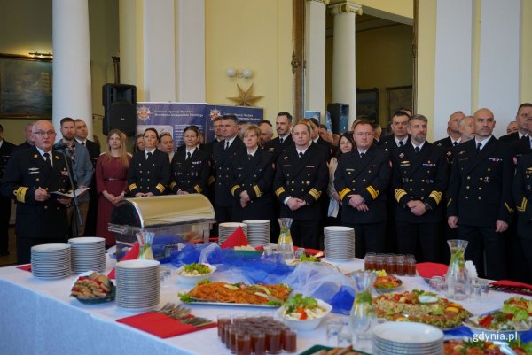 Spotkanie świąteczne Dowództwa Komponentu Morskiego
