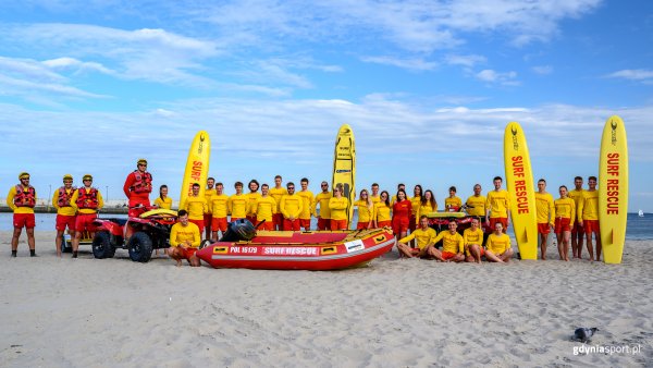 Rekrutacja ratowników wodnych w Gdyni otwarta