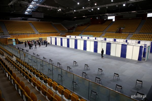 Szczepienia w Gdynia Arenie od jutra. Jesteśmy gotowi