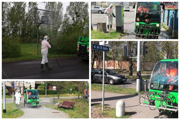 Północne dzielnice już zdezynfekowane