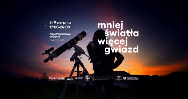 „Mniej światła, więcej gwiazd”. Spotkania miłośników astronomii