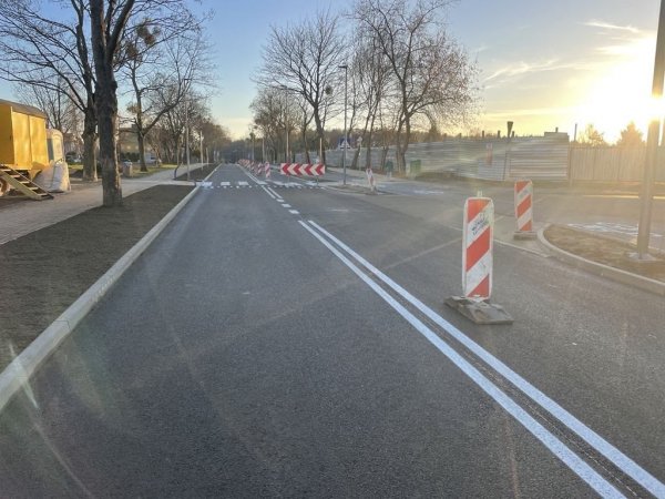 Przebudowa ulicy Zielonej na finiszu