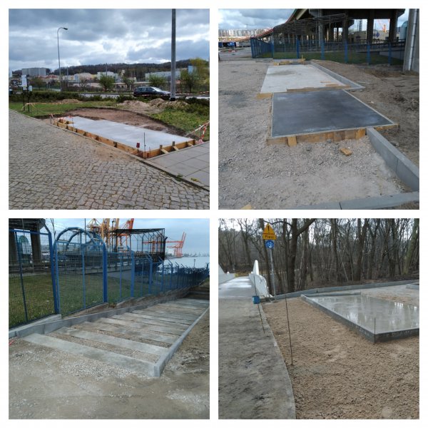 Trwa budowa parkingów rowerowych w Gdyni