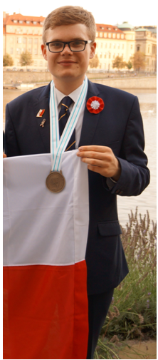 Srebrny medal dla absolwenta III LO 