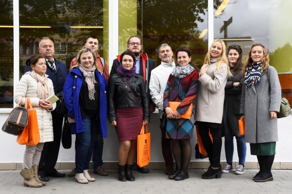 Ukraińscy samorządowcy z wizytą w Gdyni