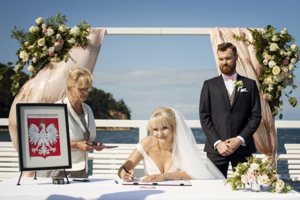 Jak ślub, to tylko na molo w Orłowie 