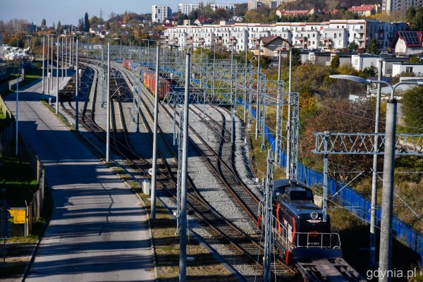 Elektryczne lokomotywy w gdyńskim porcie