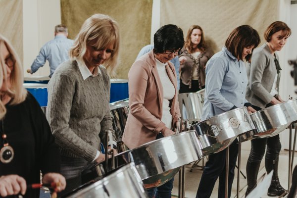 Karaibska orkiestra gdyńskich dyrektorów