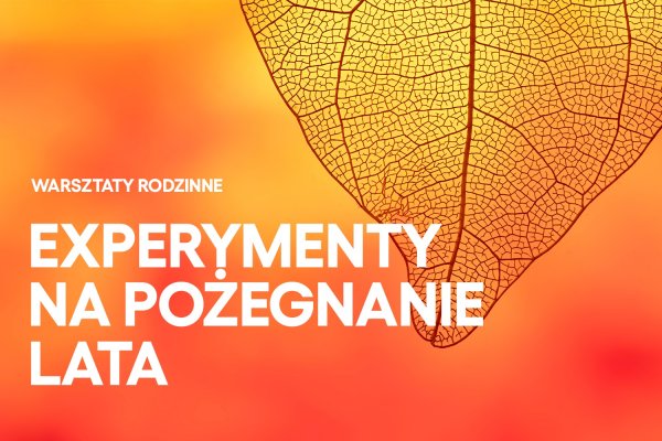 Experymenty na pożegnanie lata