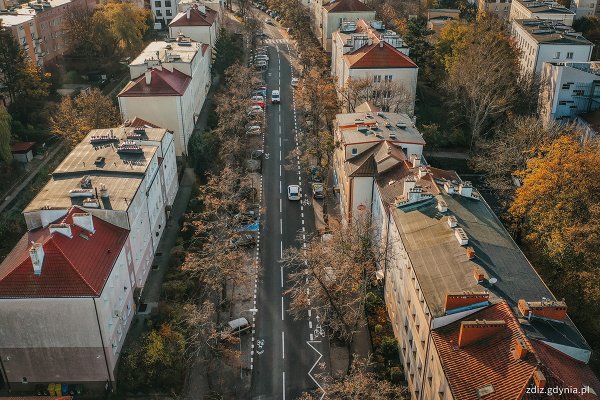 Ulice Morska i Kopernika z nową nawierzchnią