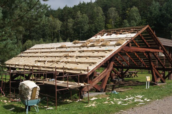 Oryginalny dach zwiastuje kolejne zmiany w Marszewie