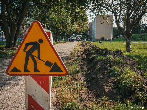 Modernizacja deptaka i remont chodnika w dzielnicy Cisowa