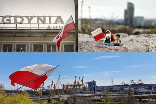 Biało-czerwona Gdynia w obiektywie