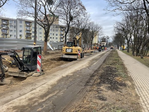 Przebudowa ulicy Zielonej na Oksywiu 