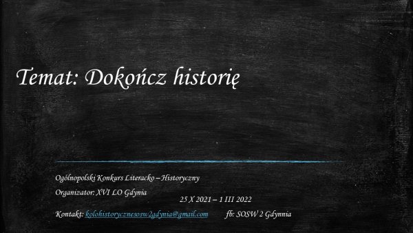 Napisz starą historię od nowa