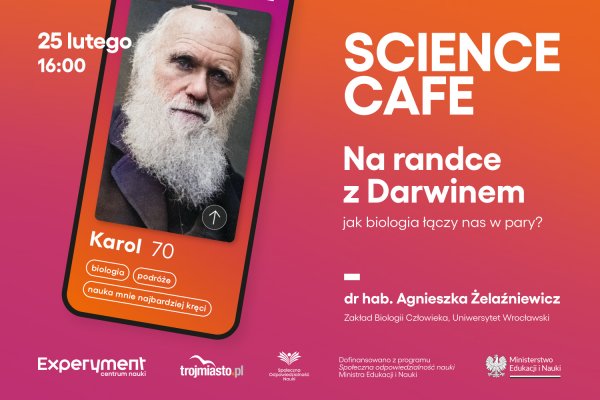 Science cafe. Na randce z Darwinem