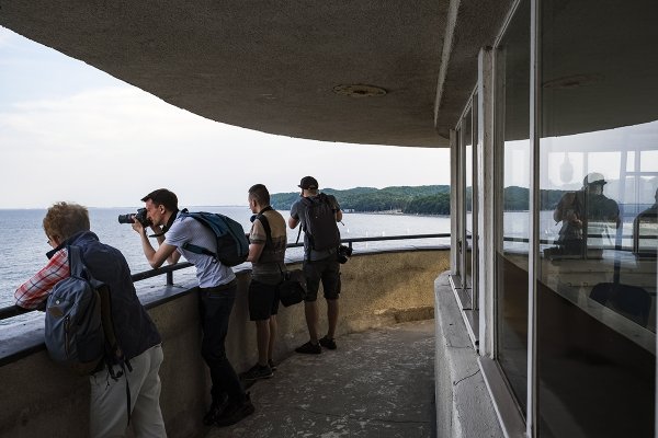 Święto-morskie fotografowanie