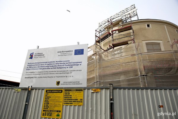 Prace na stacji SKM Gdynia Główna dobiegają końca