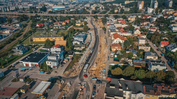 Rozbudowa ulicy Unruga – zmiany w rozkładach jazdy 