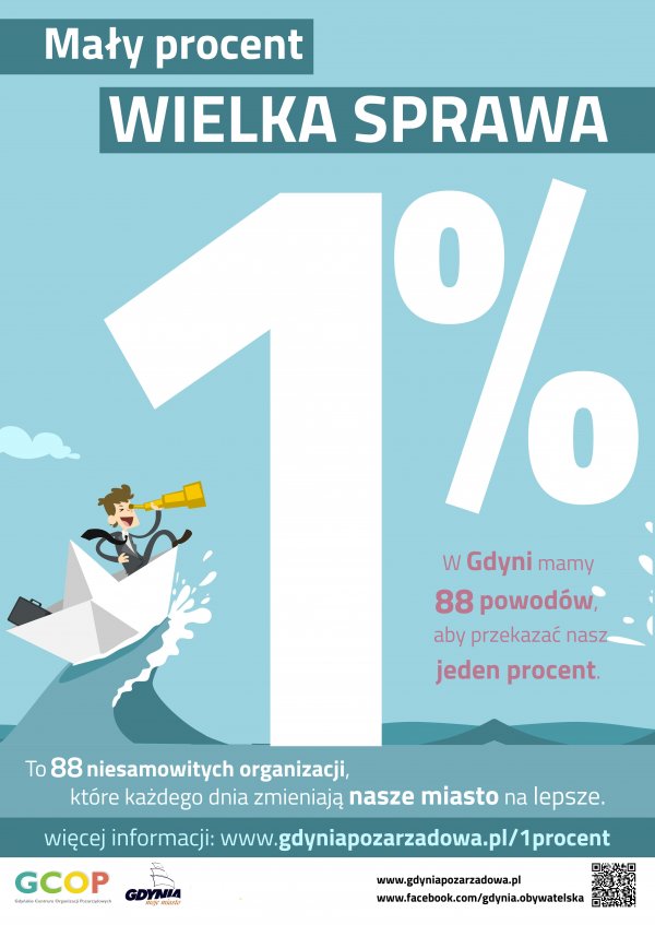 Przekaż 1% na wsparcie gdyńskiej organizacji