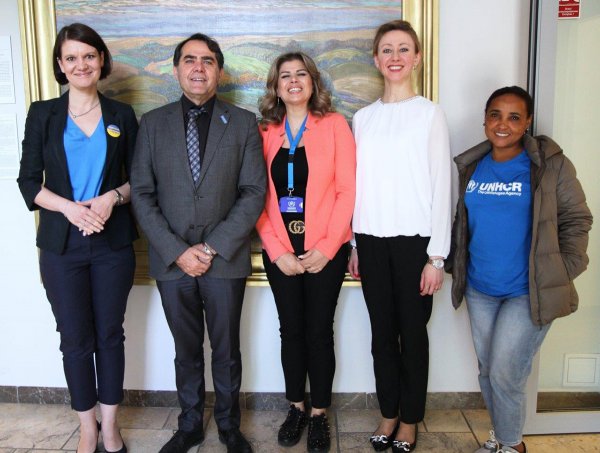 Spotkanie wiceprezydent Gdyni z przedstawicielami UNHCR