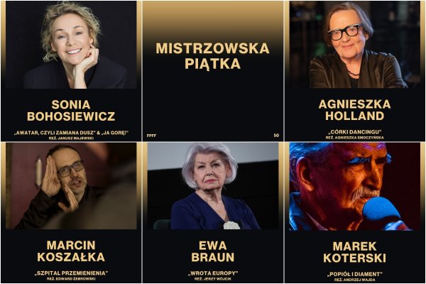 Mistrzowska Piątka: Holland, Braun, Bohosiewicz, Koszałka i Koterski